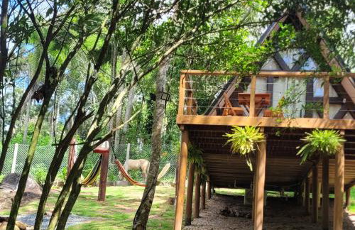 Chalé Merlot, Estrada do Vinho com cafe da manha e hidro - Foto 3