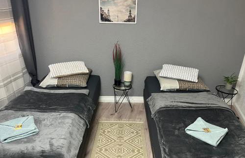 Best-Preis Stadtoase Salzwedel 2x gemütliche Wohnungen bis 8 Personen WLAN Vollausstattung nur Einzelbetten direkt im Zentrum - Foto 10