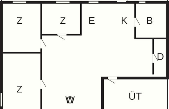 8 Person Holiday Home in Frederiksvaerk - Foto 9