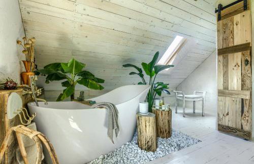 Pod mazurskim niebem dom rustykalny - Foto 30