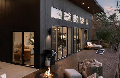 Glass House - Hot Tub - Voted AVL's #1 Luxe Stay - Foto 19