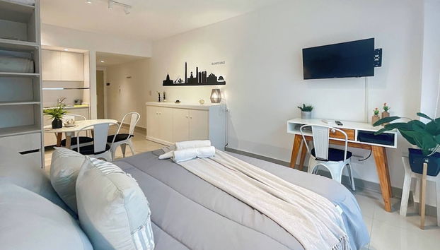 Modern & Cozy Studio in Historic Center San Telmo With Pool - Foto 4, Habitación