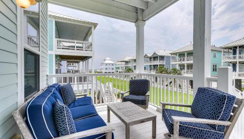 Walk to Ocean! Group Beach House in Galveston - Foto 2