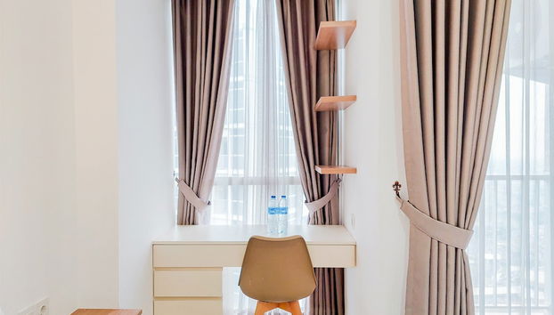 Cozy Living And Nice Studio At Pacific Garden Alam Sutera Apartment - Foto 2, Habitación