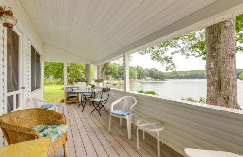 Lakefront Cottage with Covered Porch and Dock! - Foto 26