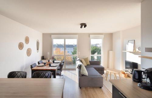 Le Cocon Voltaire - Appartement 2 chambres avec parking - Mabilais - Foto 6