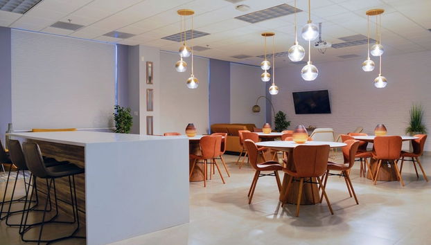 Zona de estar del vestíbulo