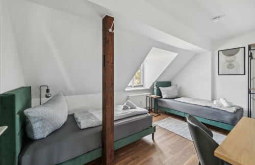 Larooms Merseburg - Apartment NS03 - 2 Zimmer - 4 Betten - Waschmaschine - Parkplatz - Balkon - Foto 6