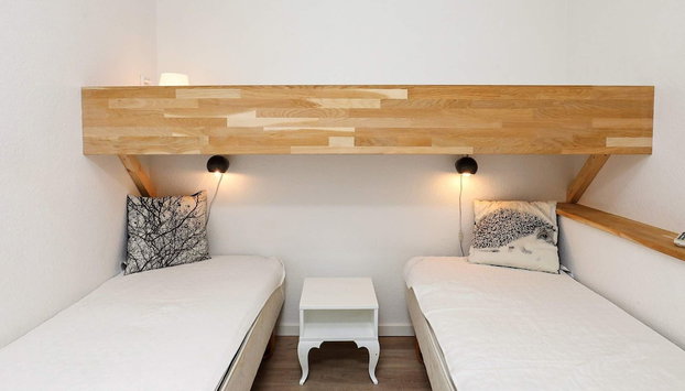 6 Person Apartment on a Holiday Park in Blokhus - Foto 5, Habitación