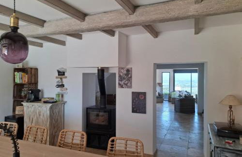 VILLA au calme avec VUE MAGNIFIQUE -entièrement climatisée - piscine - Photo 21