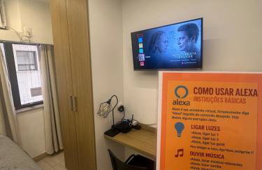 Apartamento completo e moderno com ar condicionado e piscina no centro do RIO - Foto 25