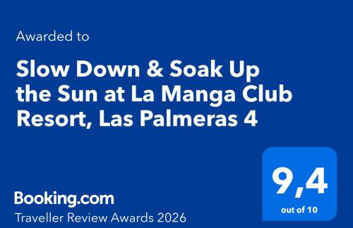 Slow Down & Soak Up the Sun at La Manga Club Resort, Las Palmeras 4 - Foto 22