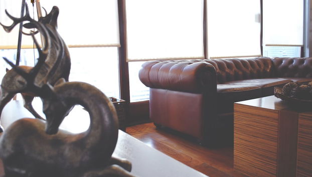 Sala de estar do lobby