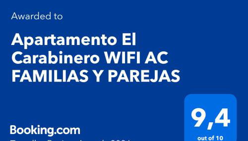 Apartamento El Carabinero WIFI AC FAMILIAS Y PAREJAS - Foto 3