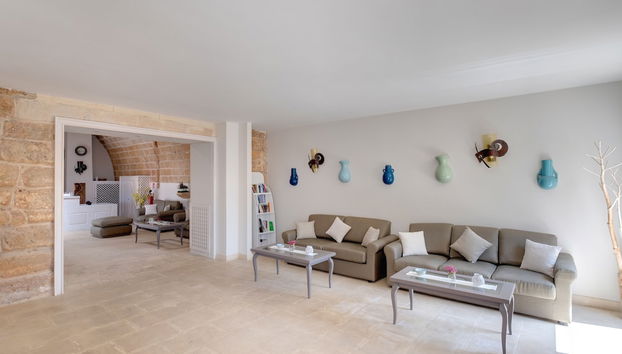 Sala de estar do lobby