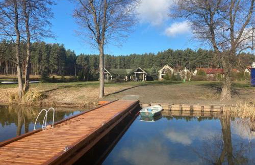 Ceglany Domek z jacuzzi, nad jeziorem, przy lesie - Foto 55