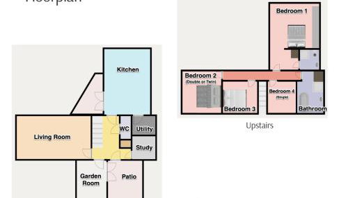 Vauxhall Cottage, Chepstow - 4 Bedroom Pet-Friendly Home with Private Fenced Garden, Walk to Town and Castle - Foto 5