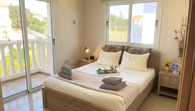 Villa Rugiada With Pool and sea View Located on the Front of Nissi Beach - Foto 5, Habitación