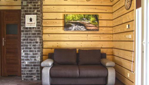 A Wooden, Eco-friendly House by the Goszcza Lake. Living Room, 2 Bedrooms - Foto 3