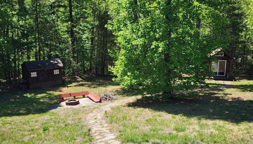 Solar powered log cabin with mountain views, 3acres - Foto 4