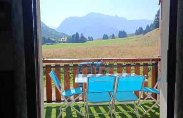 Studio en station de ski familiale, vue sur les montagnes - Foto 1