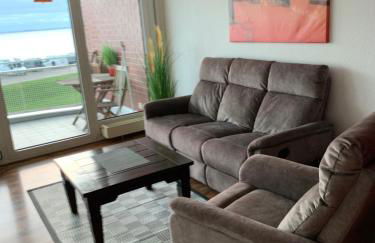 Studio mit Meerblick und großer Loggia - Direktzugang zur Nordsee - Foto 7