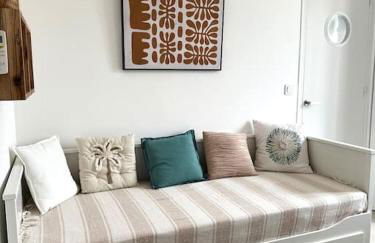 Studio Le Calypso les pieds dans l'eau 10 m mer - Foto 8