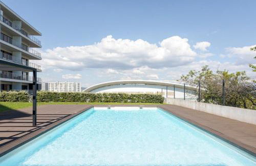 Studio w/ Terrace, Pool & Gym | Antas by Host Wise - Foto 1