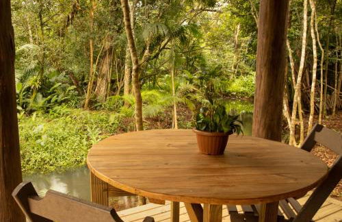 Chalé Canadense com Hidromassagem Pousada Índios Koroados - Foto 45