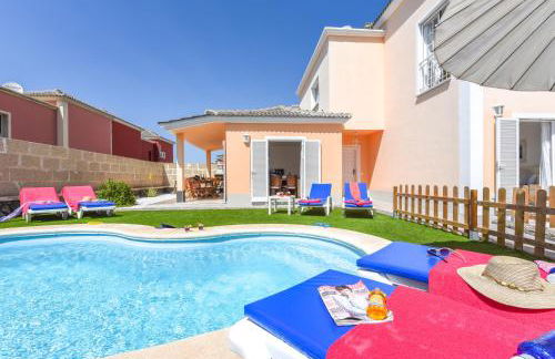 Villa Aloe con piscina climatizada, Playa Fañabe, Costa Adeje - Foto 5