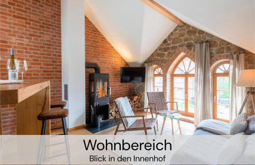 HexenburgbeiDresden 2 Zimmer Architektenwohnung mit eigener Sauna, Whirlwanne und Kamin - Nähe Sächsische Schweiz Dresden - Foto 4