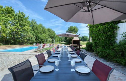 Crazy Villa Le Petit Belair 18 - Heated pool - Foot - 2h Paris - 30p - Foto 20