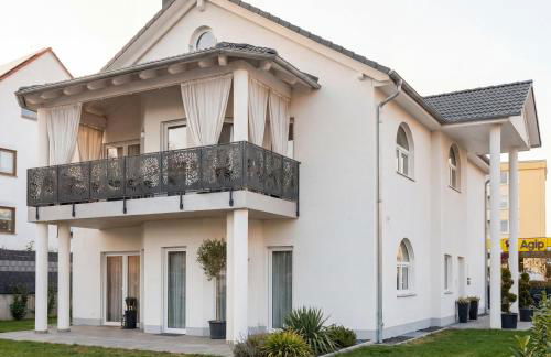 Exklusives 115 m Designer Apartment Kamin Spa-Bad Balkon Lounge Fürth - Foto 28