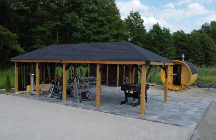 Raj nad jeziorem With Sauna Jacuzzi - Foto 37