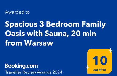 Spacious 3 Bedroom Family Oasis with Sauna, 20 min from Warsaw - Foto 5