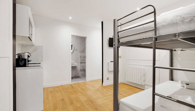 Comfortable Studio - 1br/4p - Republique - Foto 3, Habitación