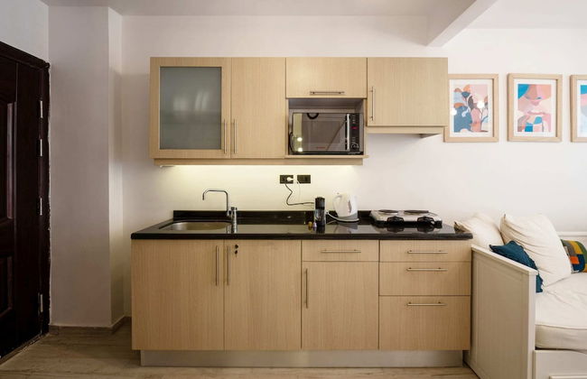 Jacuzzi Studio @ The Pyramids Free Airport Pickup - Foto 20