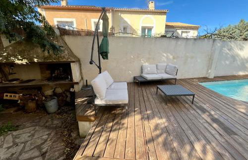 Villa Jardin piscine proche Centre-ville 10 mn des plages - Foto 5