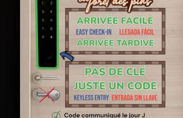 La Forêt des Pins - Free Check-In - Wifi - Parking Privé - Netflix - Draps & Serviettes inclus - Foto 3