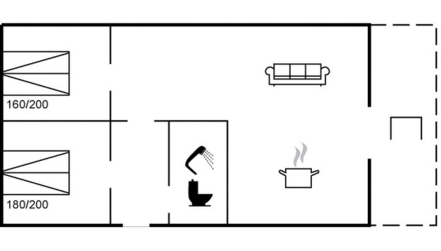"Landeline" - 200m to the fjord - Foto 2, Floorplan