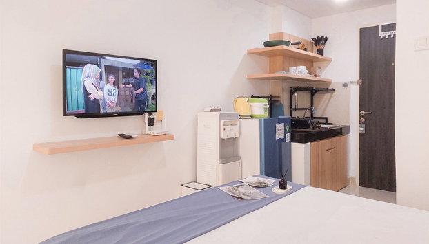 Cozy With Modern Style Studio Apartment Serpong Garden - Foto 5, Habitación