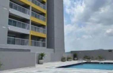 Studio 124 luxuoso, novo, bem equipado com ar condicionado e cozinha completa - Centro Mogi - Foto 44