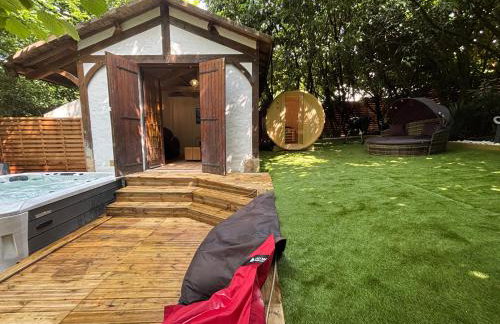 La Chaumière Luxury Domain with 2 Apartments Spa and Pool near Disneyland - Foto 24