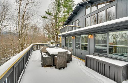 6 Mi to Skiing! Hot Tub Hideaway in Seven Devils - Foto 32