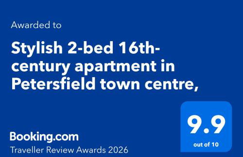 Stylish 2-bed 16th-century apartment in Petersfield town centre, - Foto 17