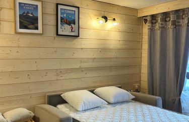 LE CORBIER Vue pistes Studio 5 personnes entièrement rénové et labellisé Qualité Hébergement Sybelles - Foto 7