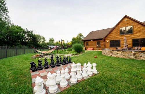 Private Luxury Log Cabin - Foto 28