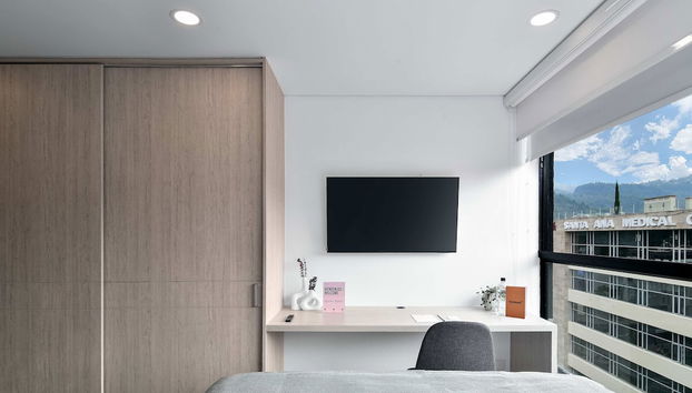 w Radiant Loft w Perfect View in Santa Barbara - Foto 5, Habitación