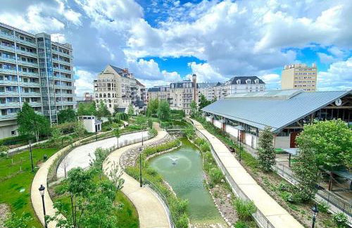 Sublime appartement 4 étoiles neuf T3 àPuteaux 61m2 proche La Défense, 10m2 de terrasse avec magnifique vue - Foto 11