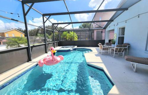 Orlando villa private pool/hot tub close to Disney - Foto 6
